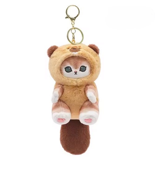 Porte-clés Hibou Rose En Crochet Main - Fait Main, 6.35 X 5 Cm, Clip Pour Sac à Dos Ou Clés